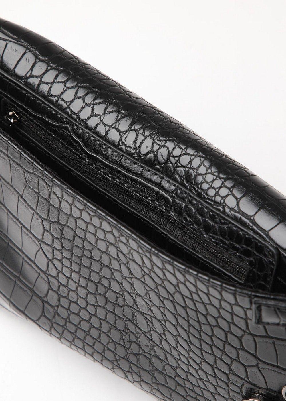 Cartera Cruzada Belen Negro Humana-3