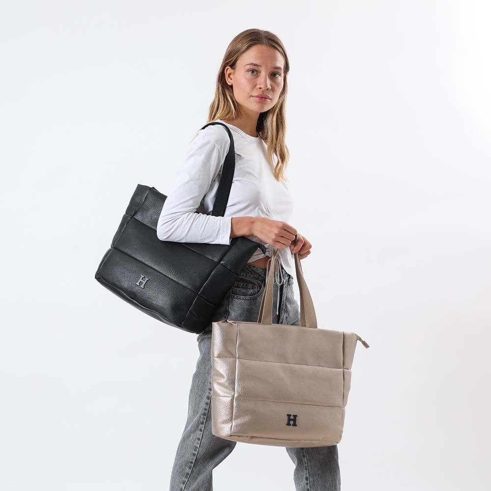 Cartera Hombro Salerno Negro Humana-4