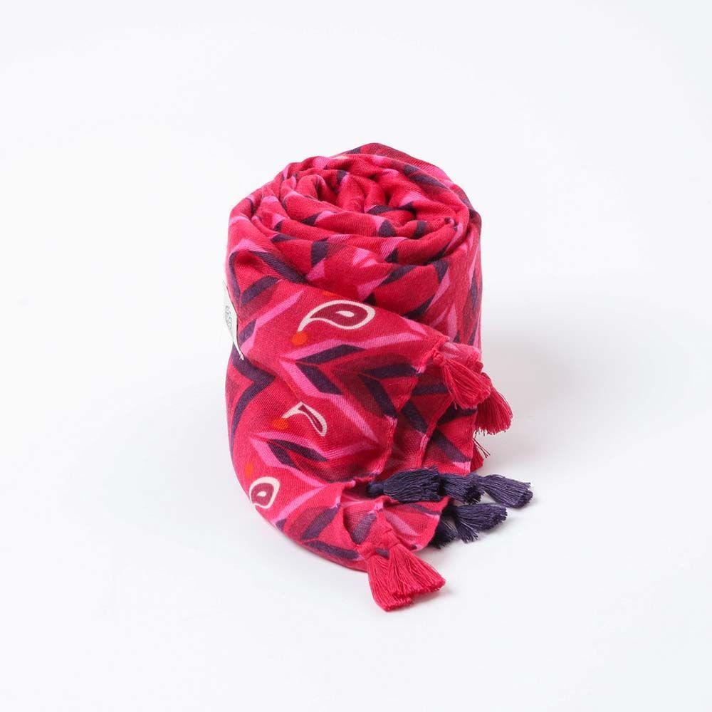 Pañuelo Estampado Valencia Rosada Humana-0