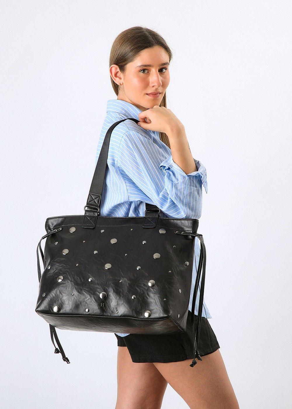 Cartera Hombro Zoe Black Humana-3