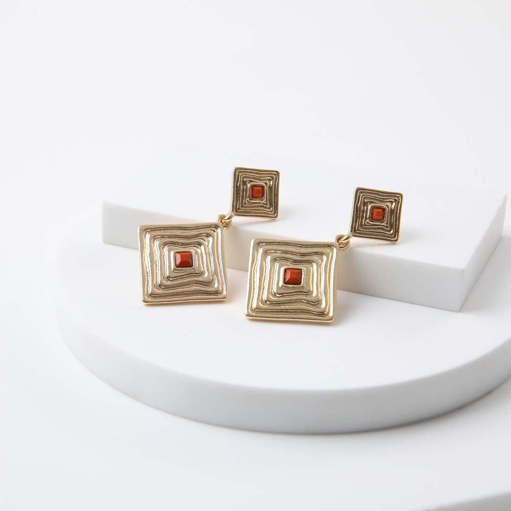 Aros Mediano Efkada Dorado Humana-0