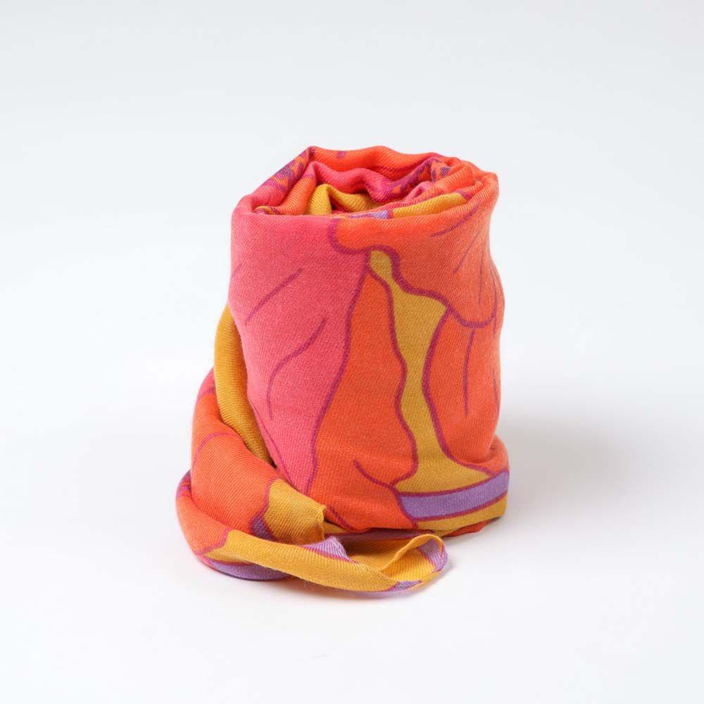 Pañuelo Estampado Hawai Rosado Humana-0