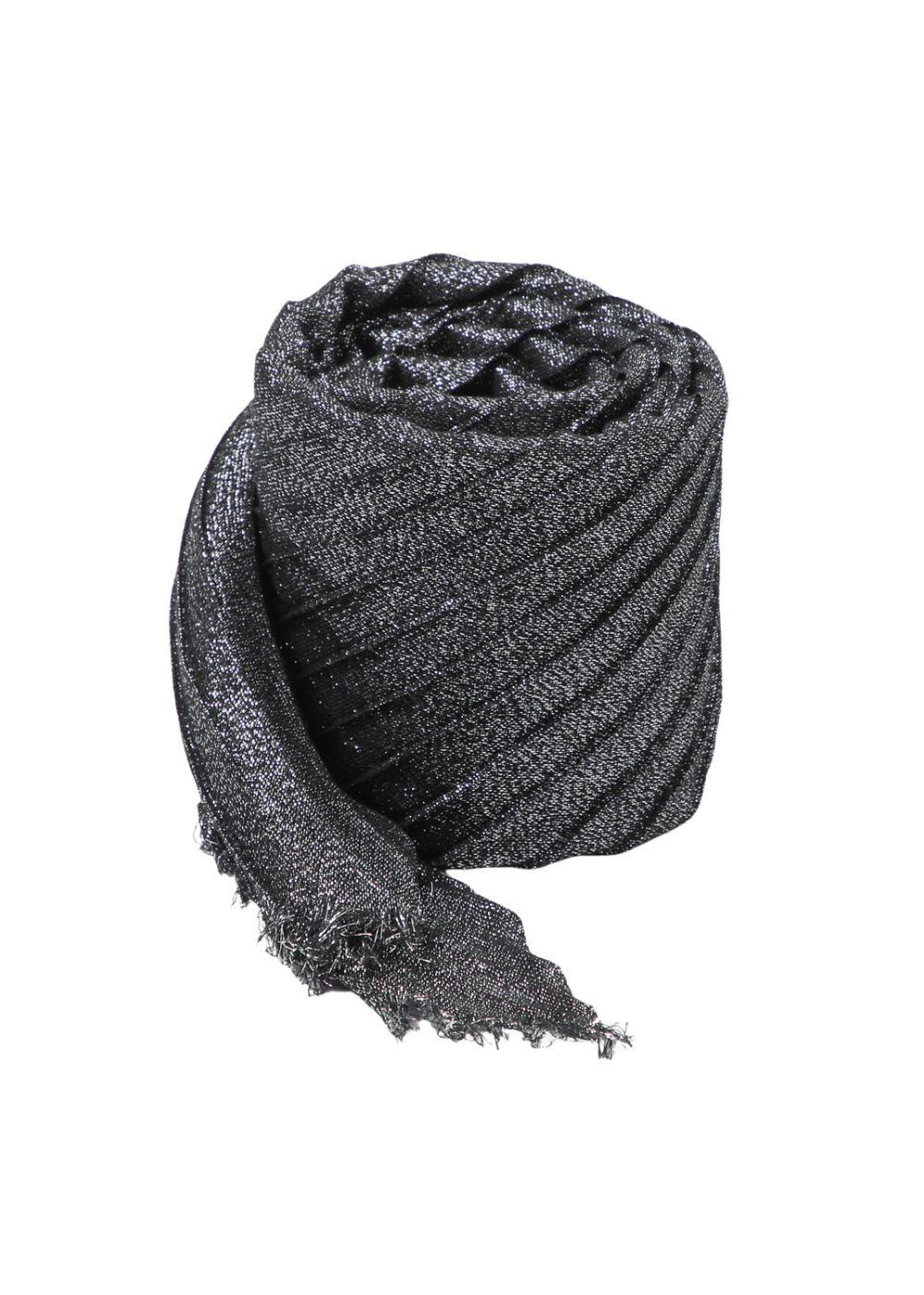 Pañuelo Liso Bowie Negro Humana-0