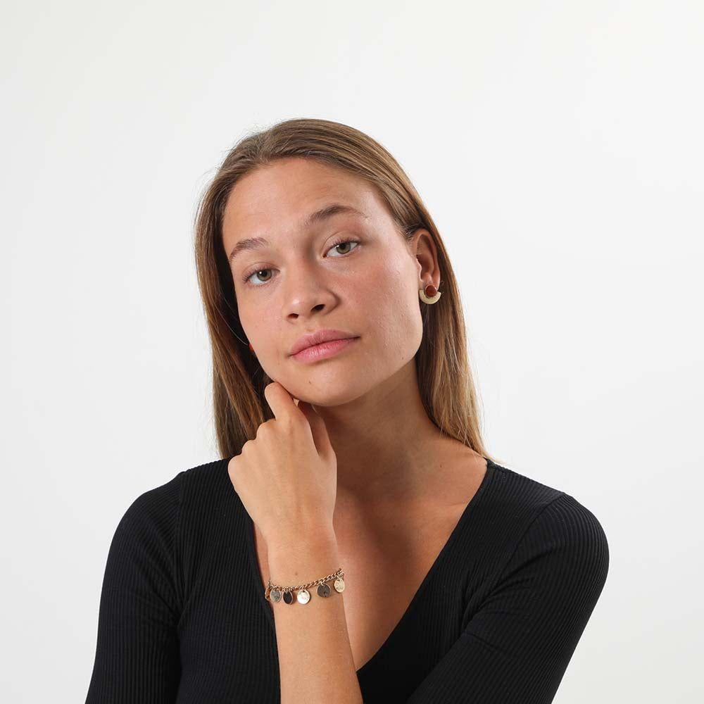 Pulsera Blanda Dessert Dorado Humana-1