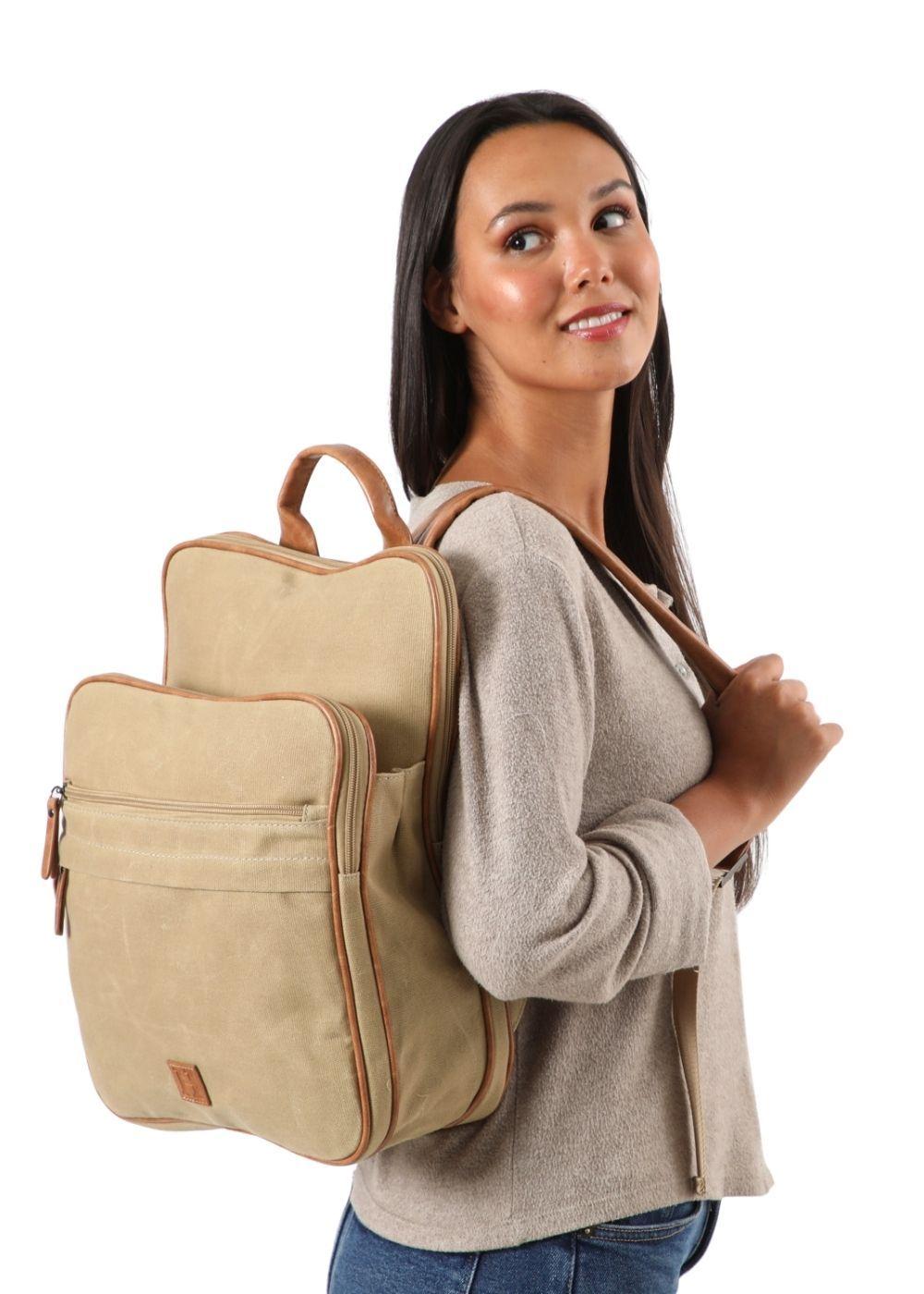 Mochila Aline Beige Humana-3