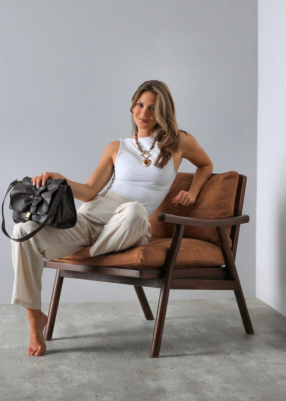Cartera Hombro Bea Brown Humana-4