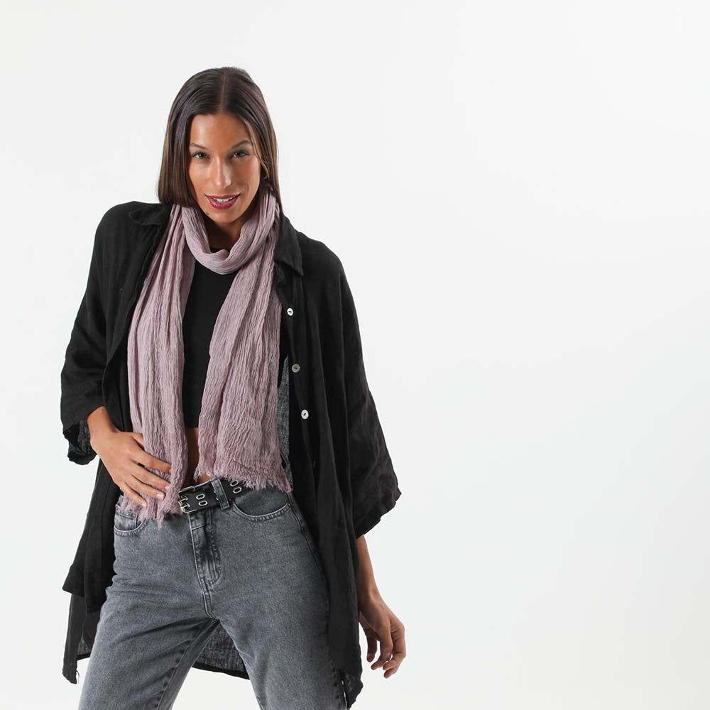 Pañuelo Liso Rosado Texturas Humana-2