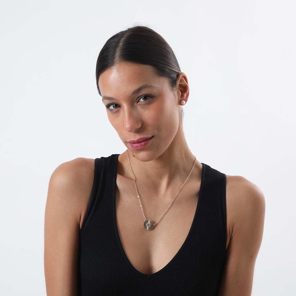 Collar + Aro Skal Dorado i-D-1