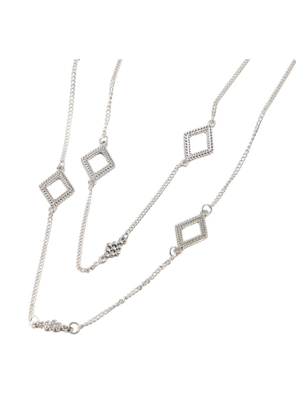 Collar Corto Titi Plateado I-D-0