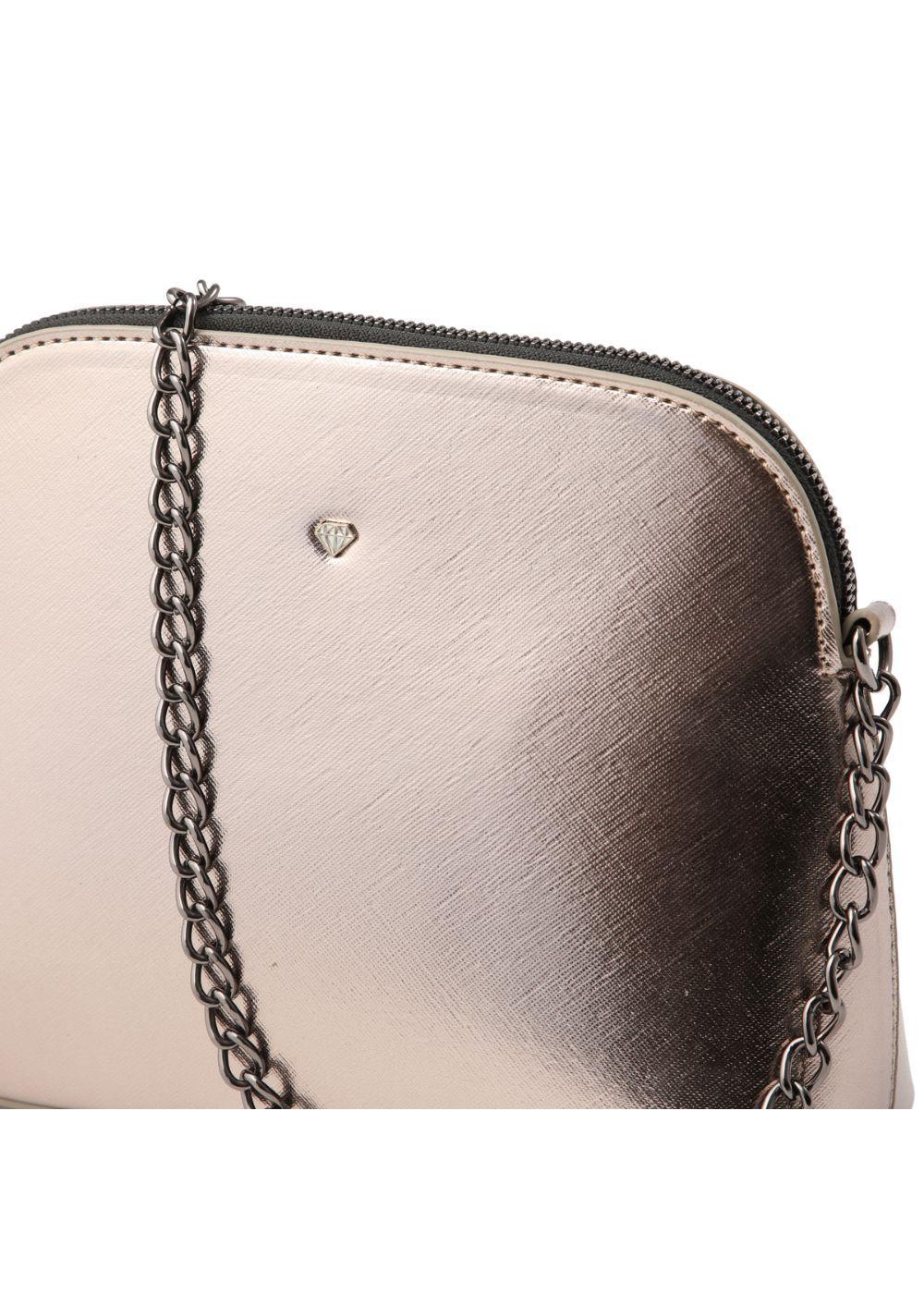 Cartera Bandolera Genova Plateado i-D-2