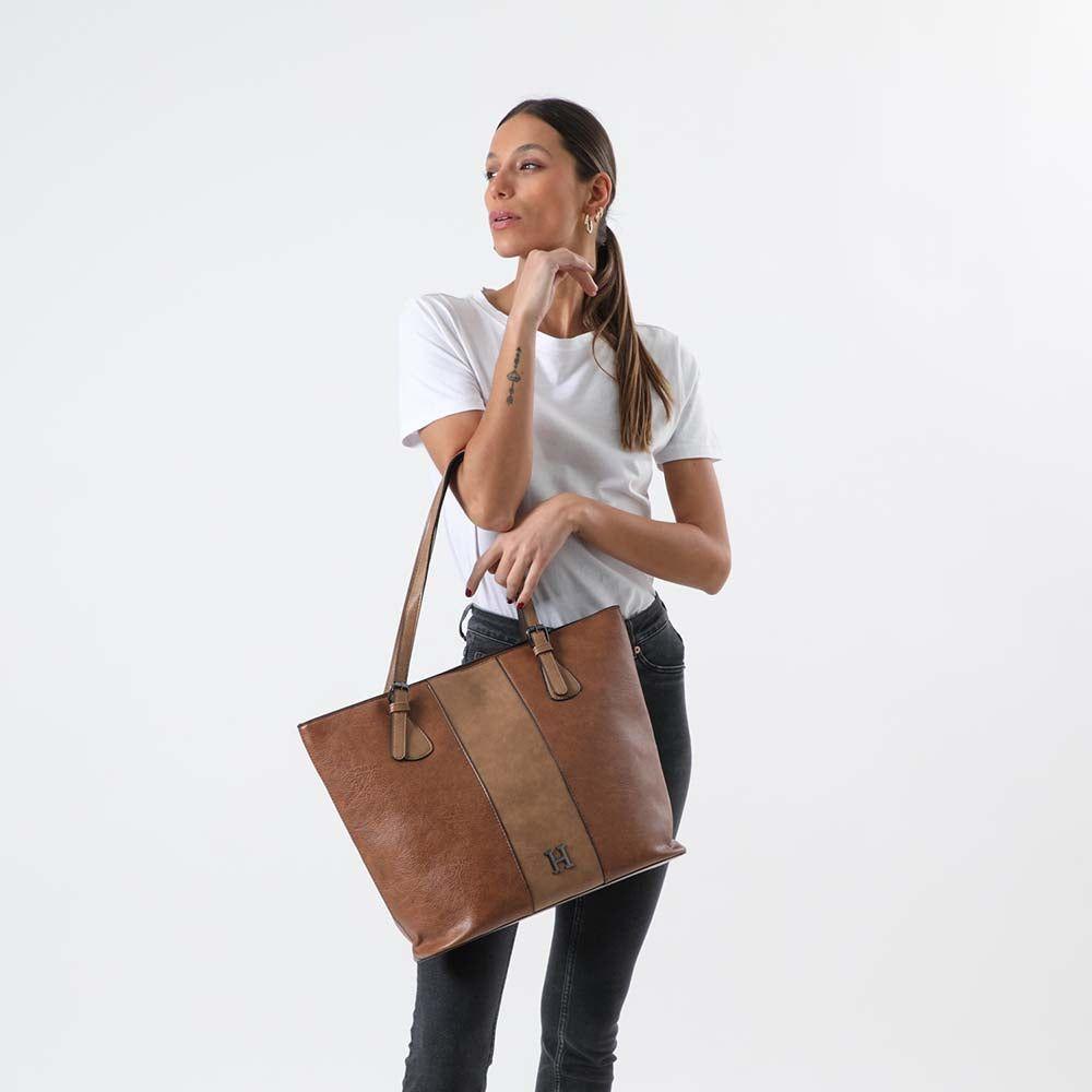 Cartera Hombro Tiziana Café Humana-4