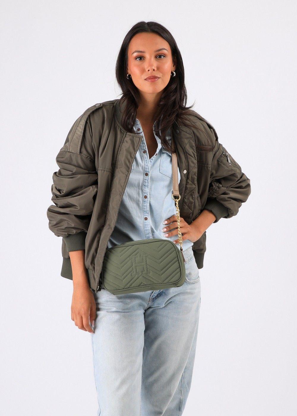 Cartera Cruzada Alba Green Humana-0