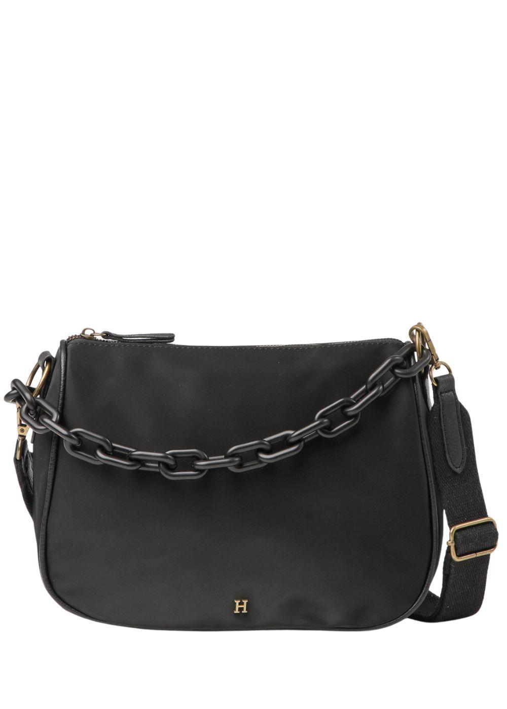Cartera Cruzada Alcira Negro Humana-0