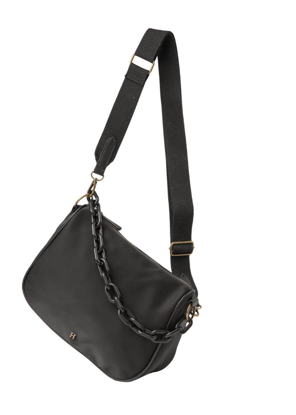 Cartera Cruzada Alcira Negro Humana-1