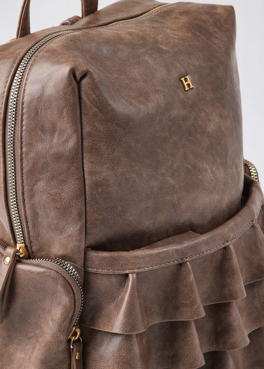 Mochila René Brown Humana-2