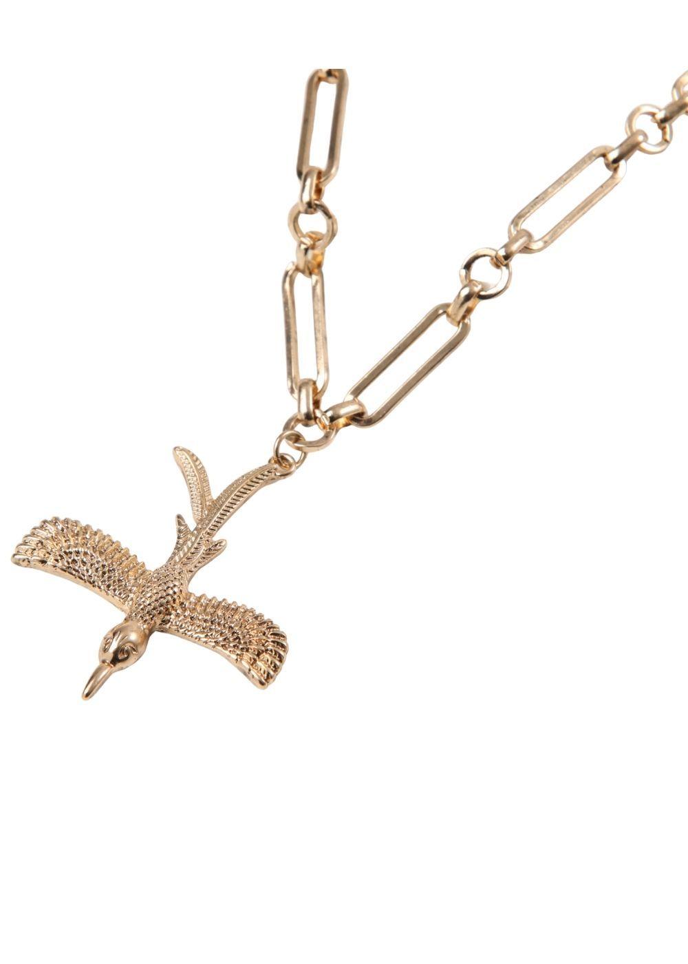 Collar Corto Lea Dorado Humana-0