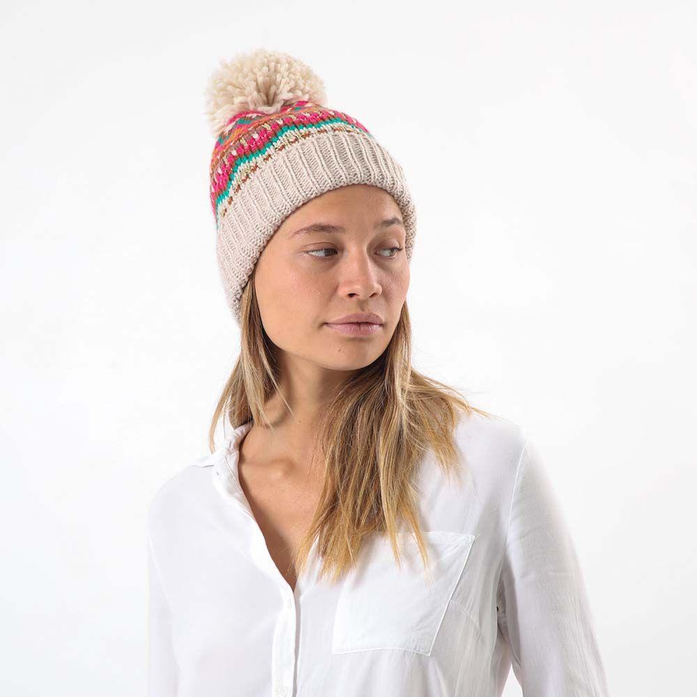 Gorro Zigzag Multicolor Humana-2