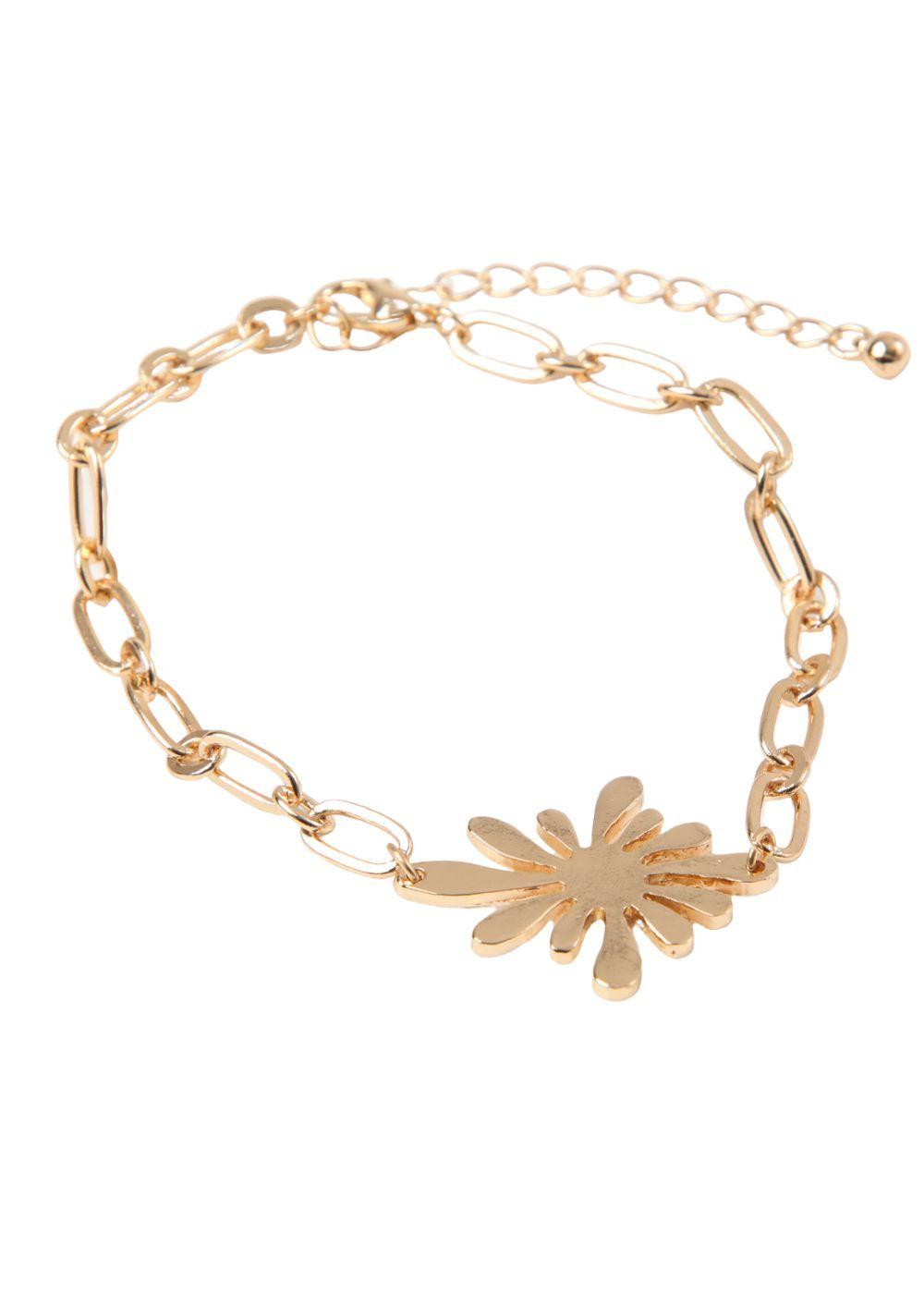 Pulsera Blanda Punchy Paisley 1 Dorado i-D-0
