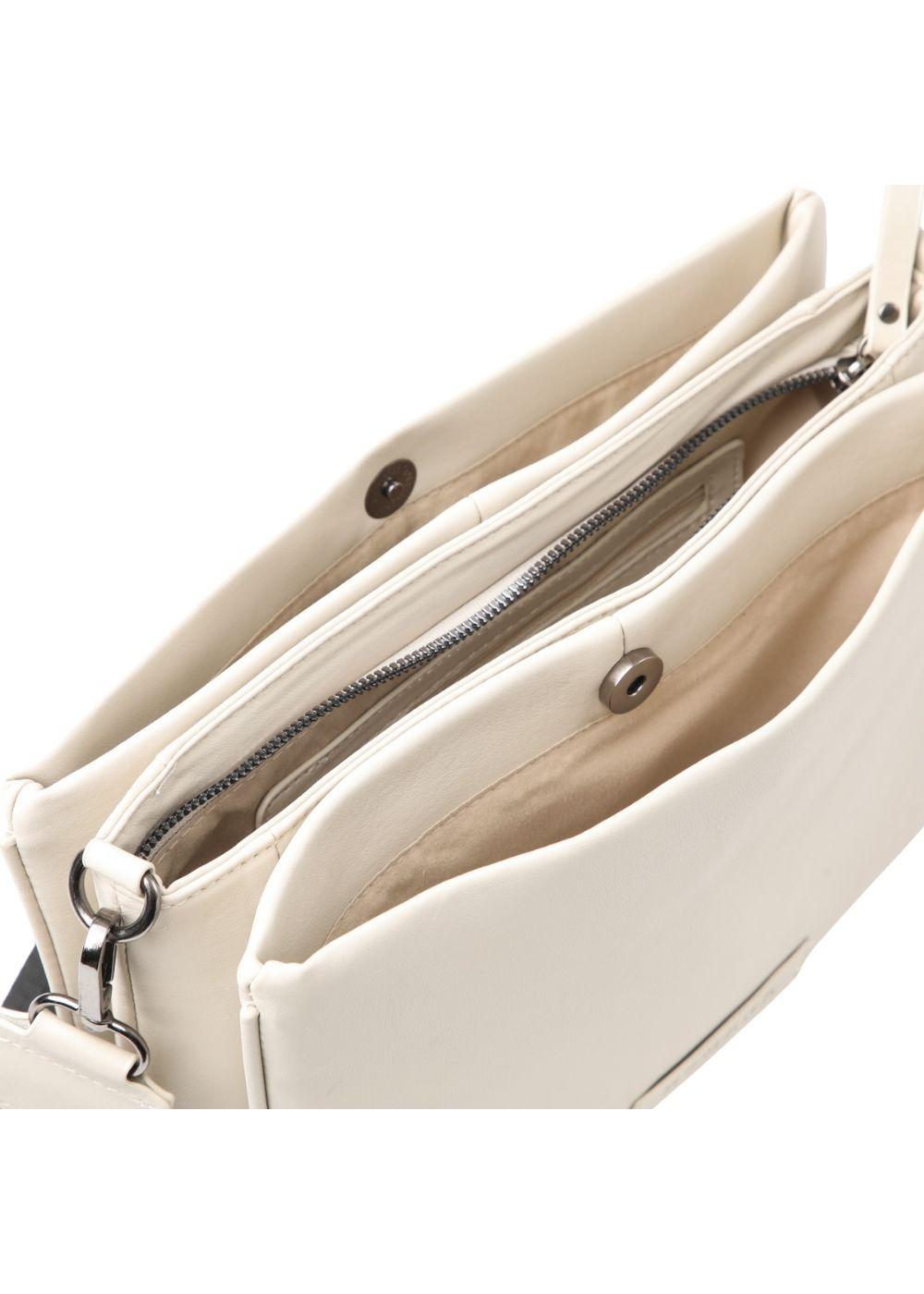 Cartera Cruzada Beryl Blanco Humana-3