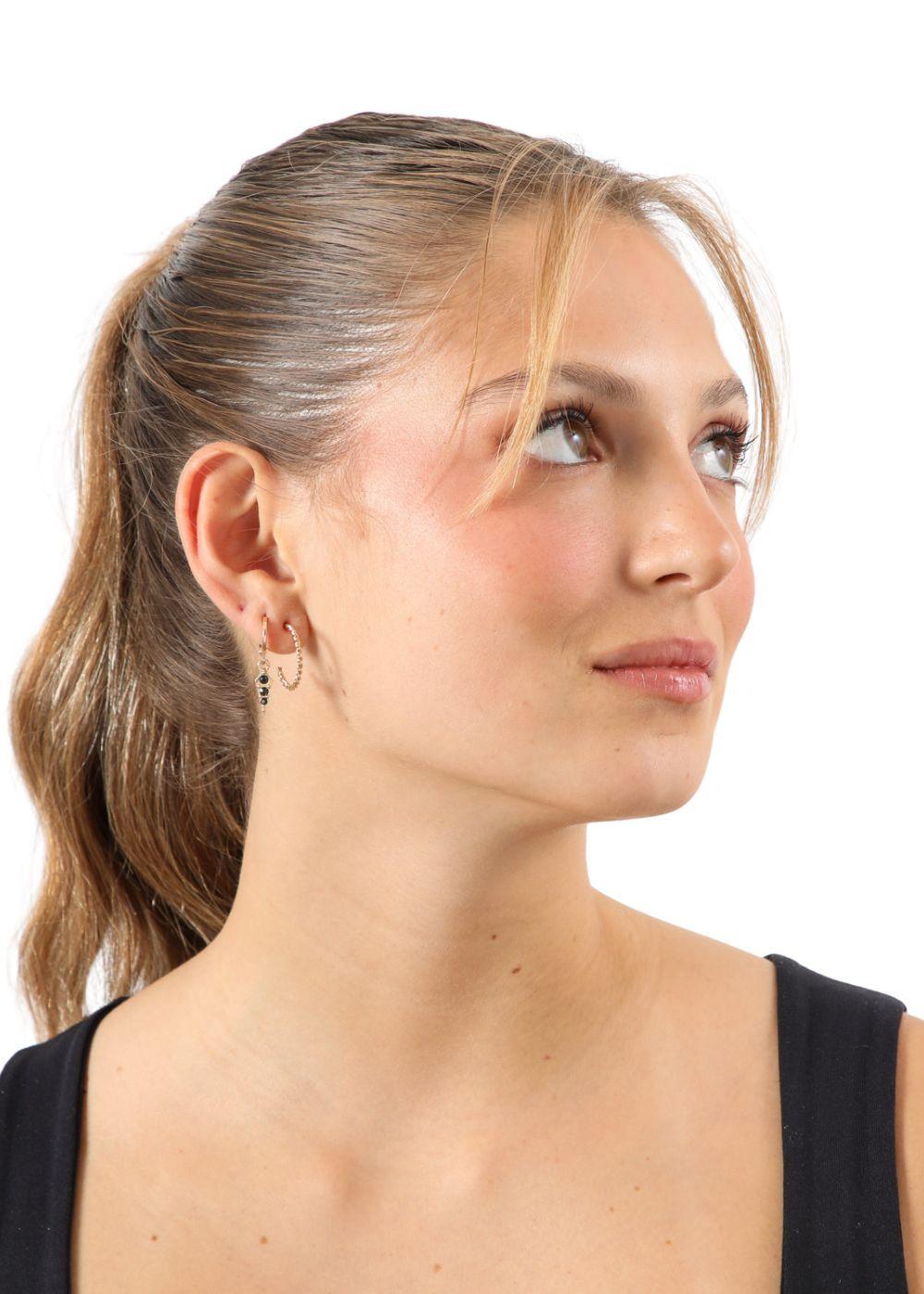 Aros Set Punchy Paisley 3 Dorado i-D-1