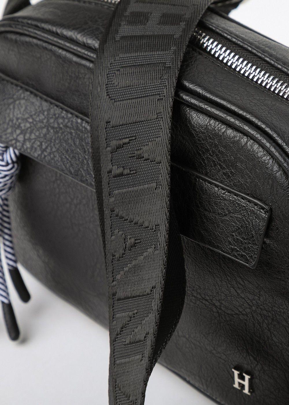 Cartera Cruzada Brenda Black Humana-3