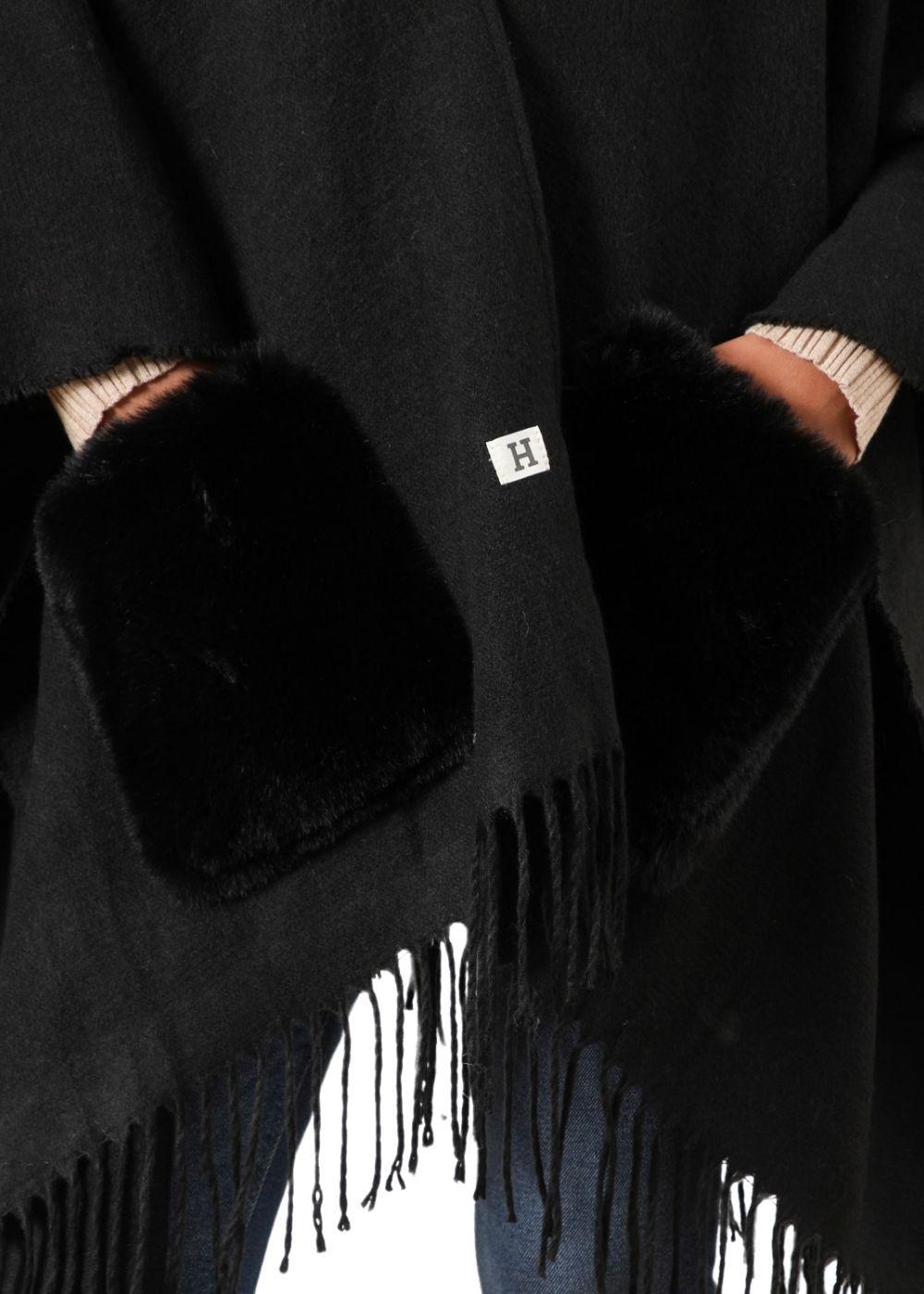 Poncho  Jana Negro Humana-2