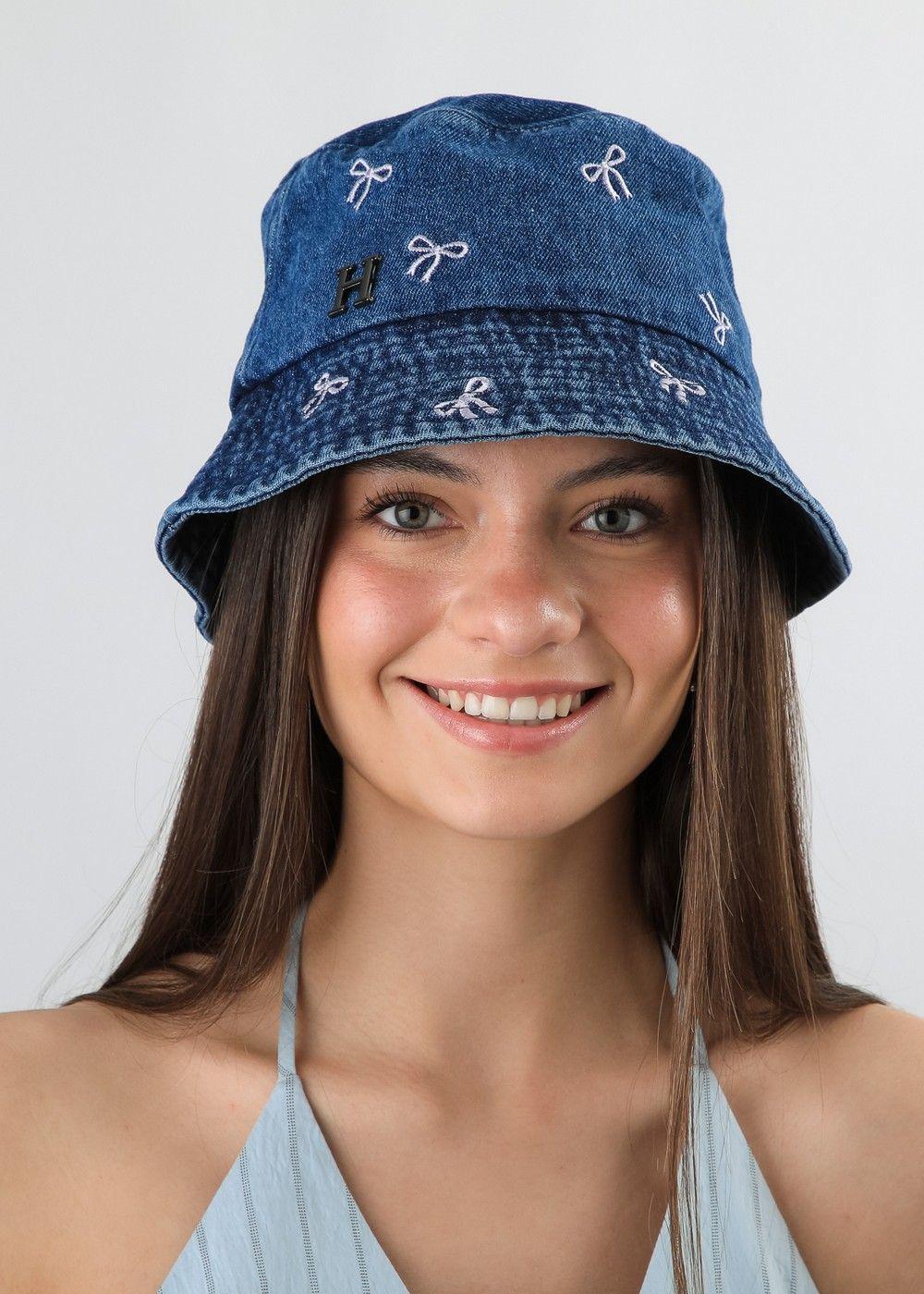 Sombrero Bucket Solea Blue Humana-3