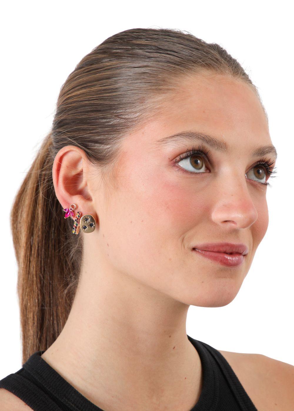 Set de 4 aros Kalis Dorado ID-1