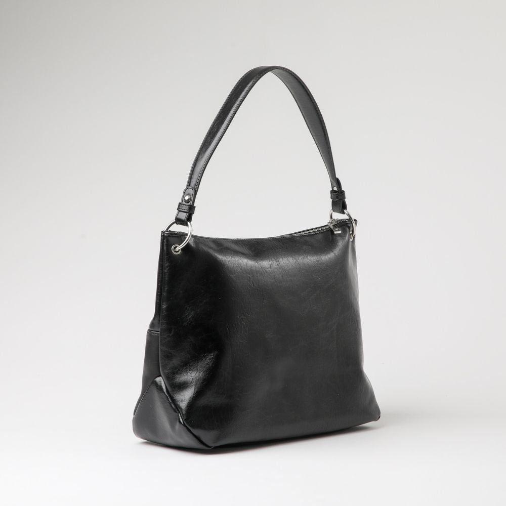 Cartera Hombro Patty Negra Humana-2