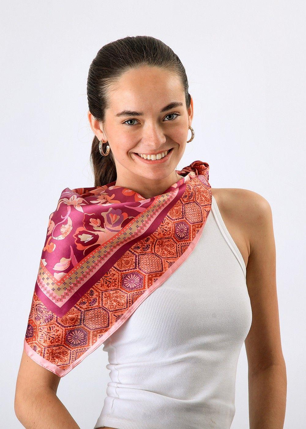 Set De Bandana Creta Orange Humana-2