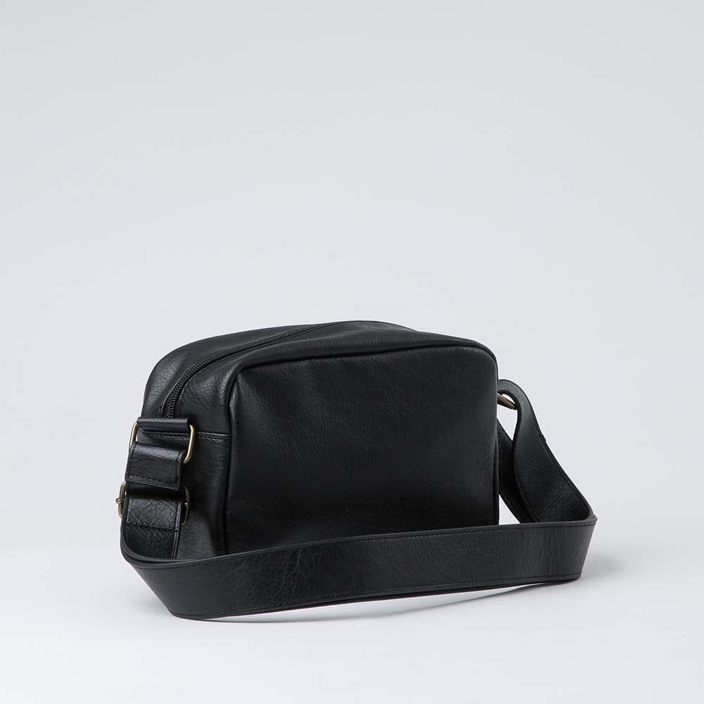 Cartera Cruzada Cross Negra Humana-2