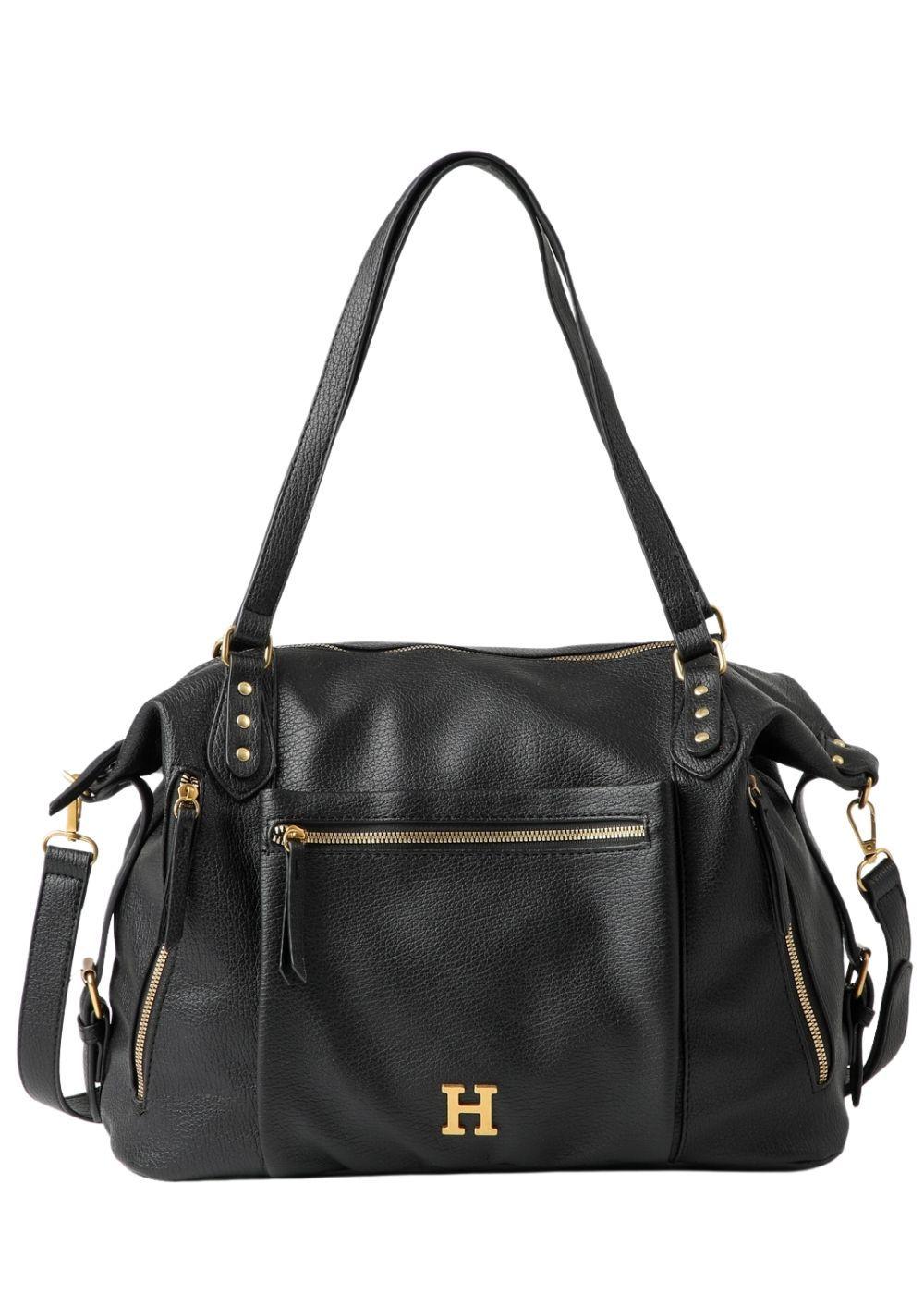 Cartera Hombro Vittoria Cierre Dorado Humana-0