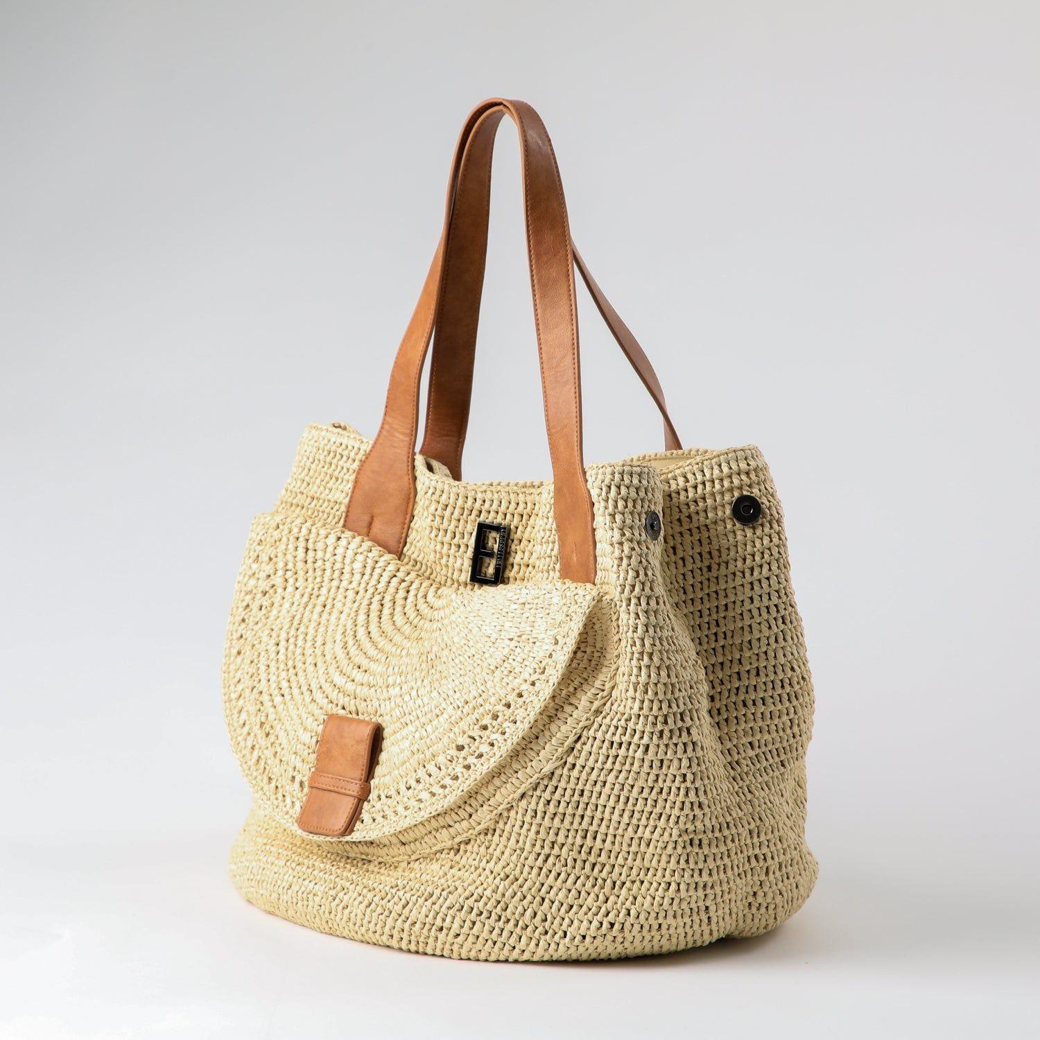 Cartera Hombro Córcega Natural-2