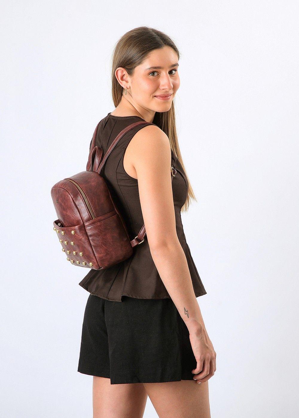 Mochila Helen Burgundy Humana-3