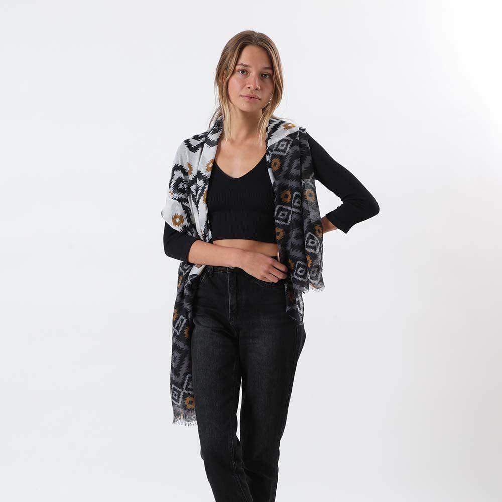 Pañuelo Estampado Zlato Negro i-D-1