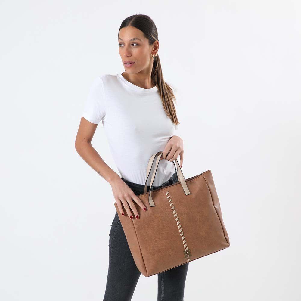 Cartera Majestic Hombro Café Humana-4