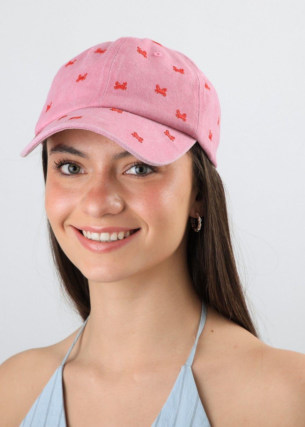 Sombrero Jockey Laguna Beach Rosado Humana-4