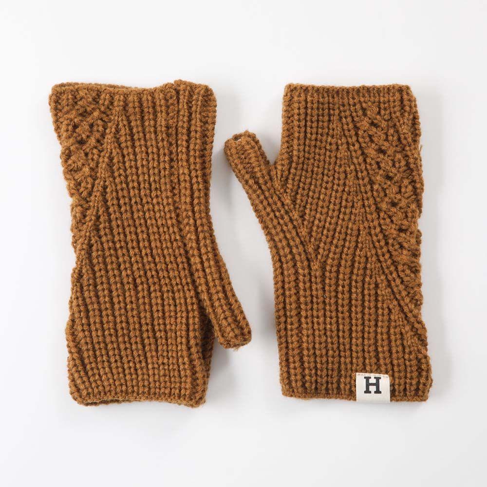 Guante Trenza Café Humana-0