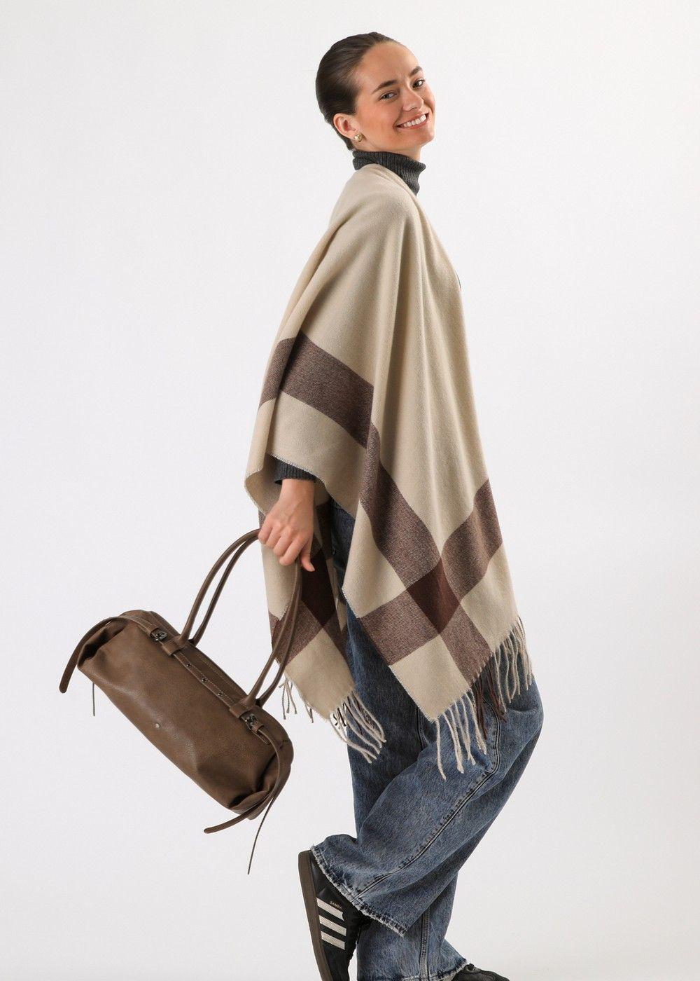 Cartera Hombro Pluton Café I-D-2