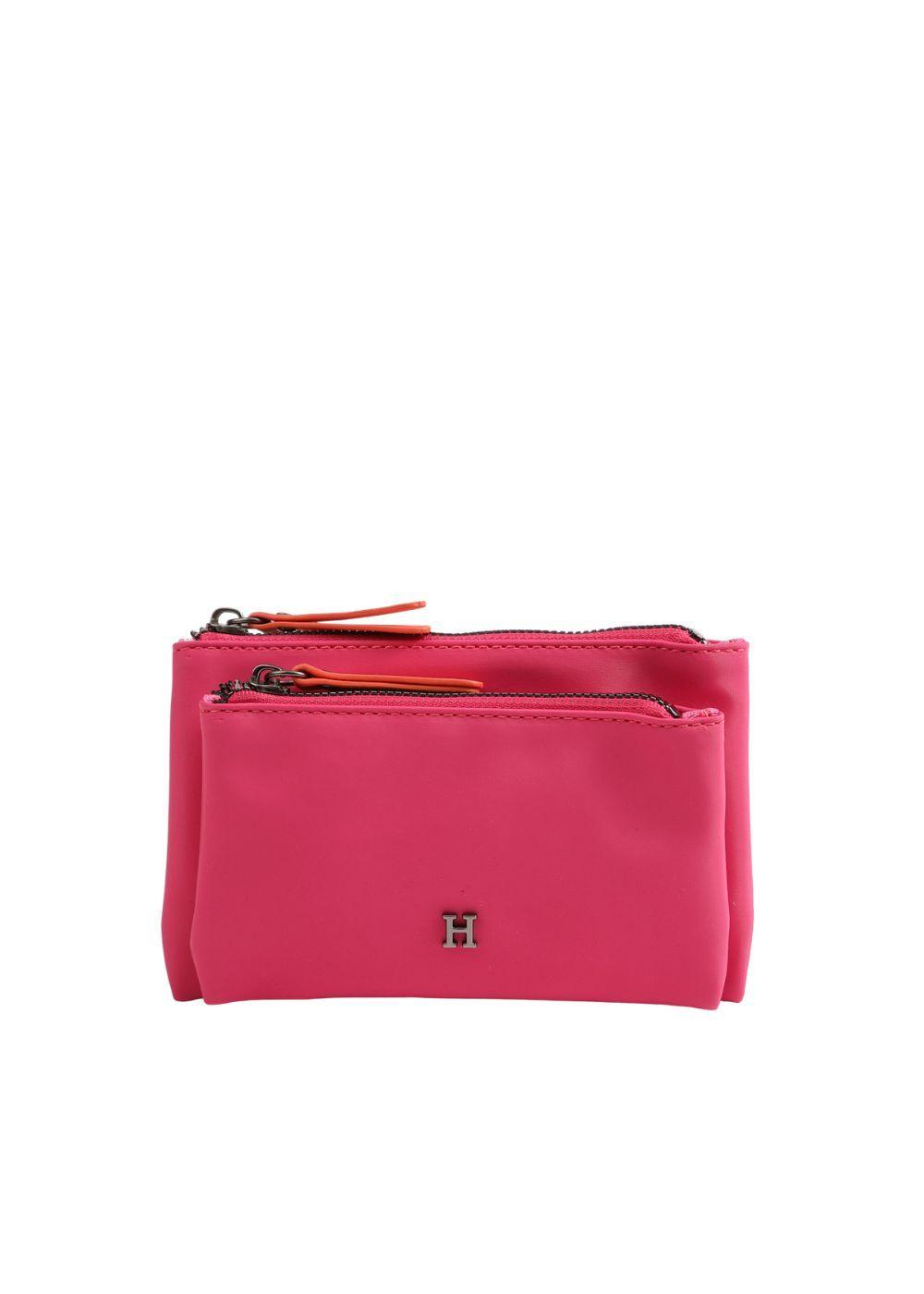 Monedero Helen Nylon Rosado Humana-0