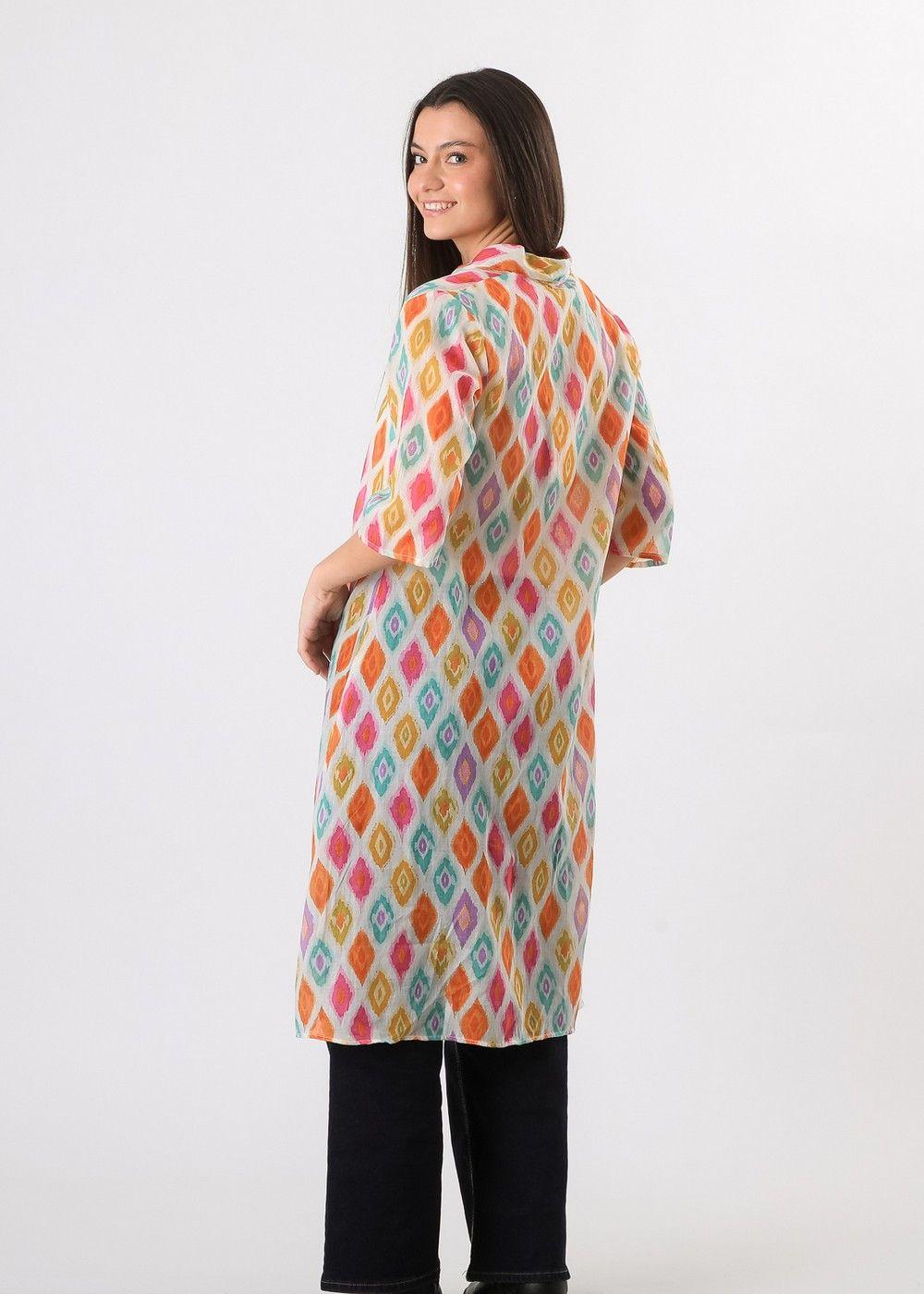 Kimono Mosaic Multicolor Humana-2