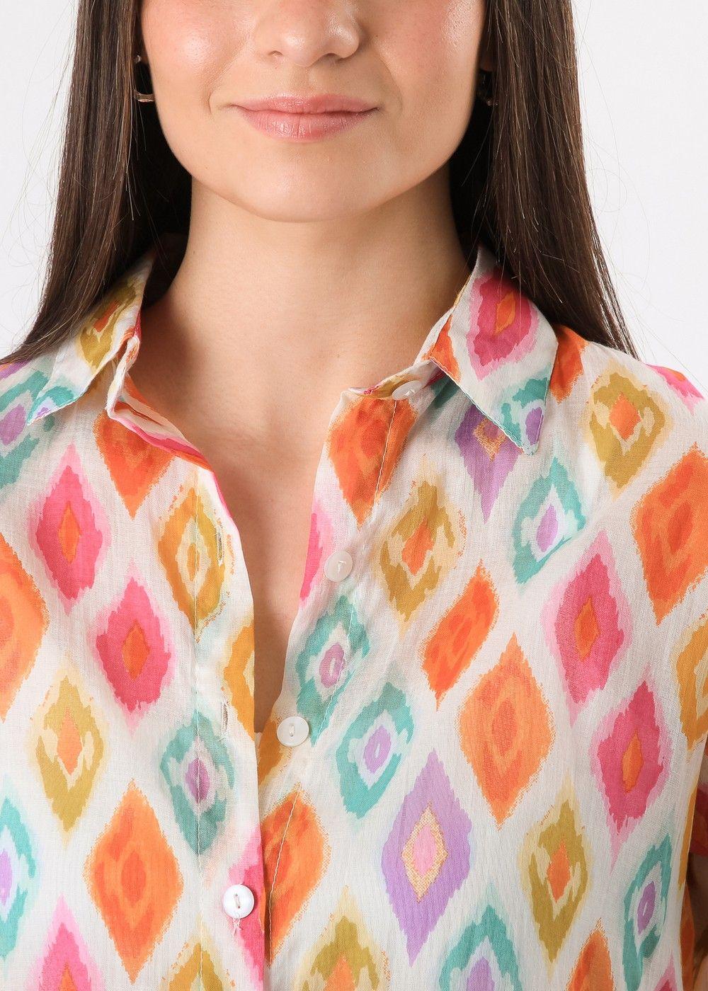Kimono Mosaic Multicolor Humana-3