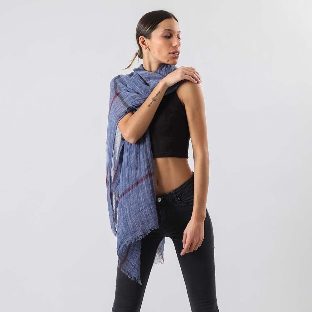 Pañuelo Liso Aurora Azul i-D-1