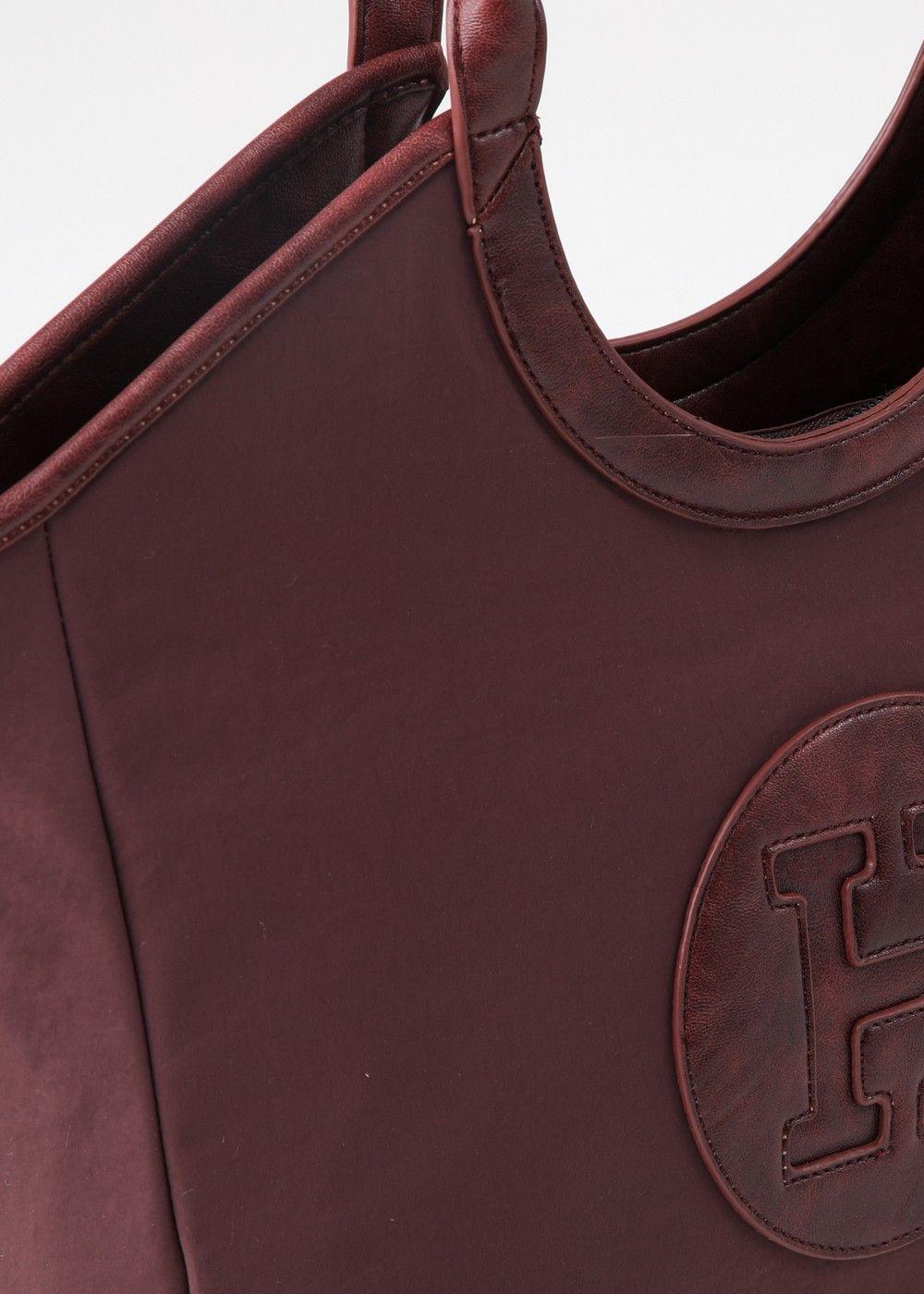 Cartera Tote Drena Burgundy Humana-3