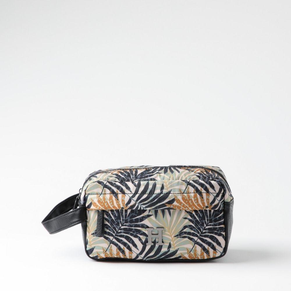 Cosmetiquero Solid Palmas Beige Humana-0