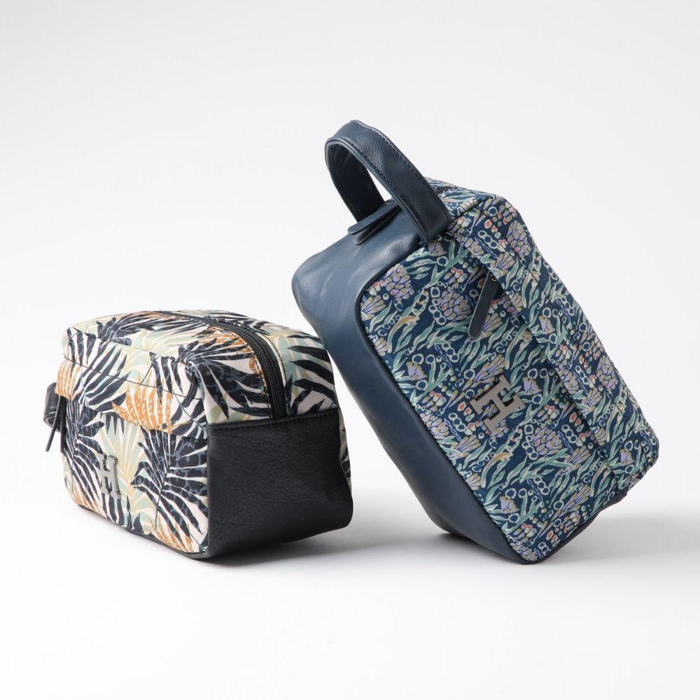 Cosmetiquero Solid Palmas Beige Humana-1