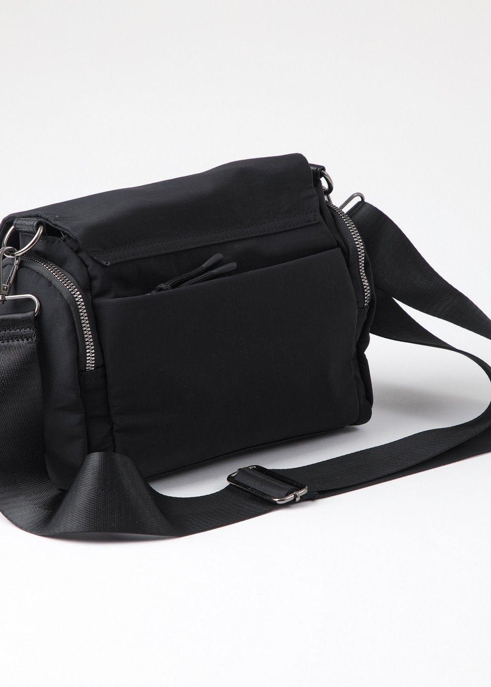 Cartera Cruzada Cindi Negro Humana-2