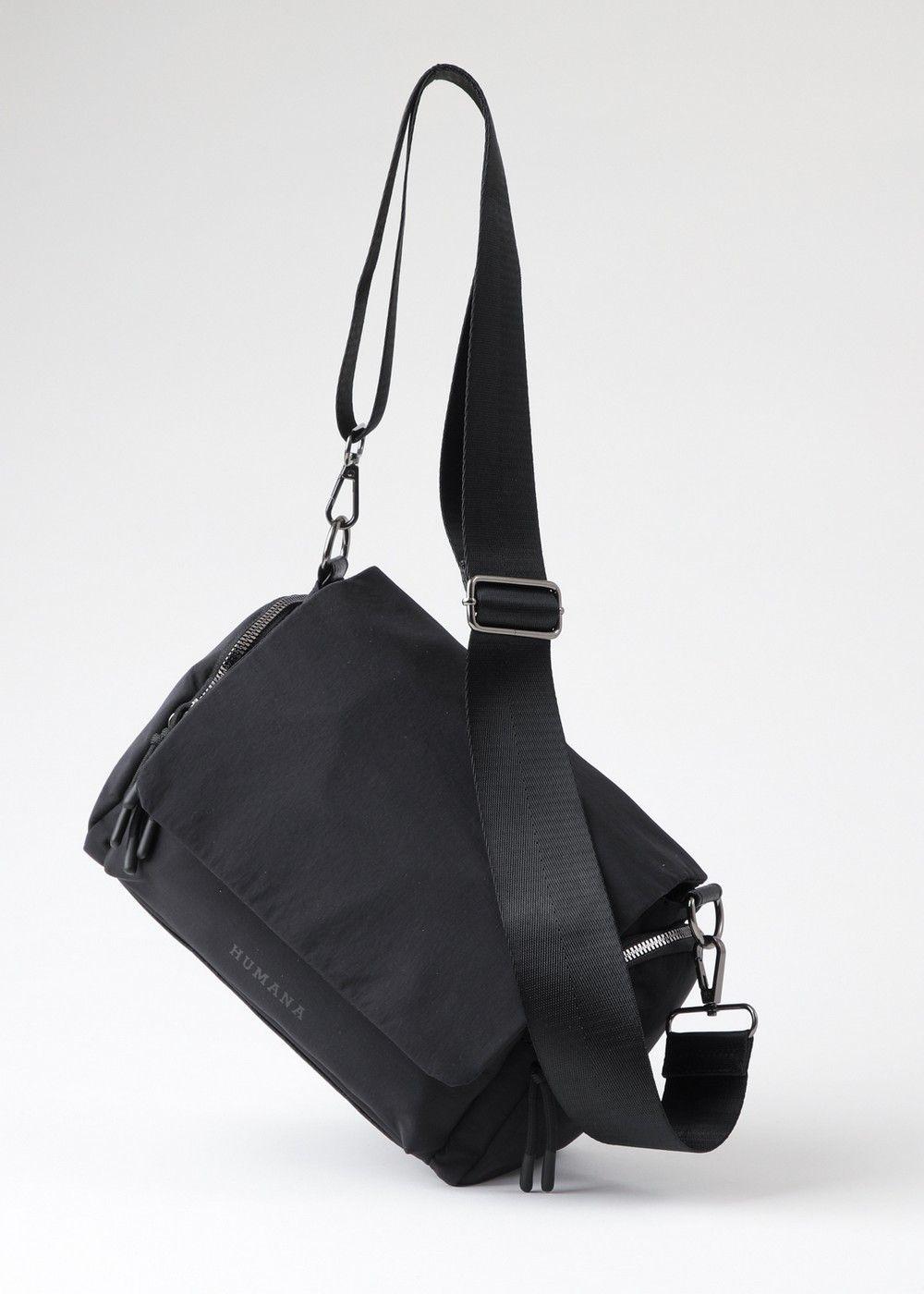 Cartera Cruzada Cindi Negro Humana-2