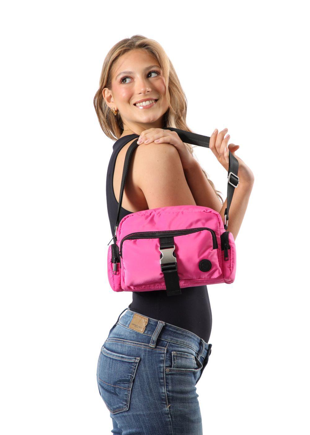 Cartera Cruz Lyon Pink Rosado i-D-2