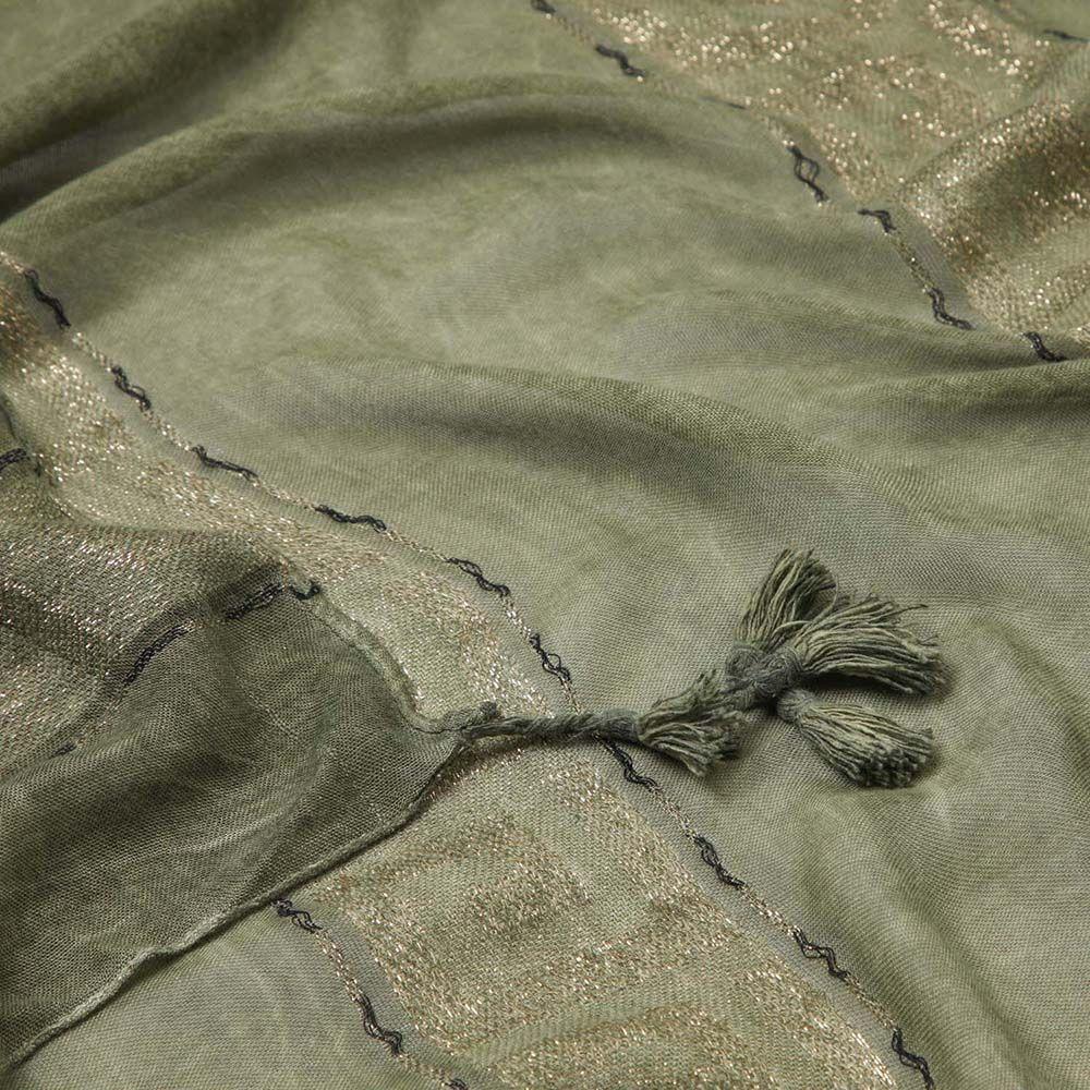 Pañuelo Liso Gibraltar Verde Humana-1